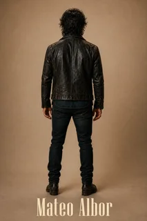 Mateo Albor — Full body, back view
