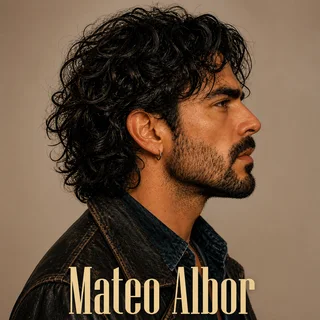 Mateo Albor — Right profile portrait