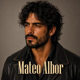 Mateo Albor — Left three-quarter portrait