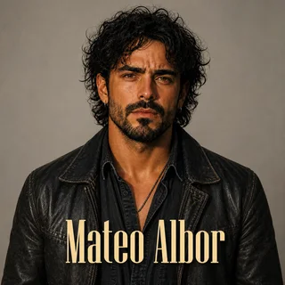 Mateo Albor — Upper body, front view